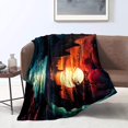 thumbnail image 1 of Fleece Blanket,Beautiful Scenery,Fluffy Throws For Bed,For Bed Sofa Couch, 1 of 8
