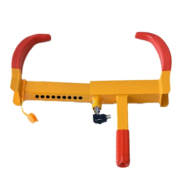 Scienceny Abrazadera para rueda de coche de alta resistencia, cerradura Universal para neumáticos de vehículos, cerraduras antipérdida, herramienta de Vehículos, repuestos y accesorios Mis Scienceny VI016963-00