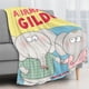 thumbnail image 4 of Gildo (dibujo animado) anti-pilling, suave, ligera, esponjosa y acogedora de lujo para hogar y cocina – Perfecta para niños y adultos,110X70cm, 4 of 6