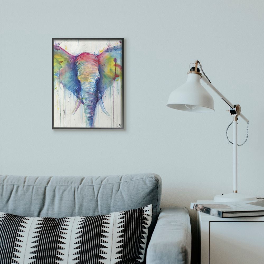 Stupell Home Décor Animal Abstract Framed Art Print, by Marc Allante