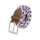 thumbnail image 1 of Cinturones trenzados elásticos unisex Inspire Chic, cinturón de golf de tela elástica multicolor para hombres y mujeres 41.3x1.1" (LxA) Estilo-1, 1 of 6