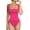 Rose Red, variant on Women's Seamless Bodysuit Square Neck Sleeveless Tapered Shoulder Straps Tank Tops Summer