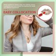 thumbnail image 4 of Lip Lipstick Brooch Pin Women Clothes Lapel Pin Rhinestone Brooch Pin Decoration, 4 of 5