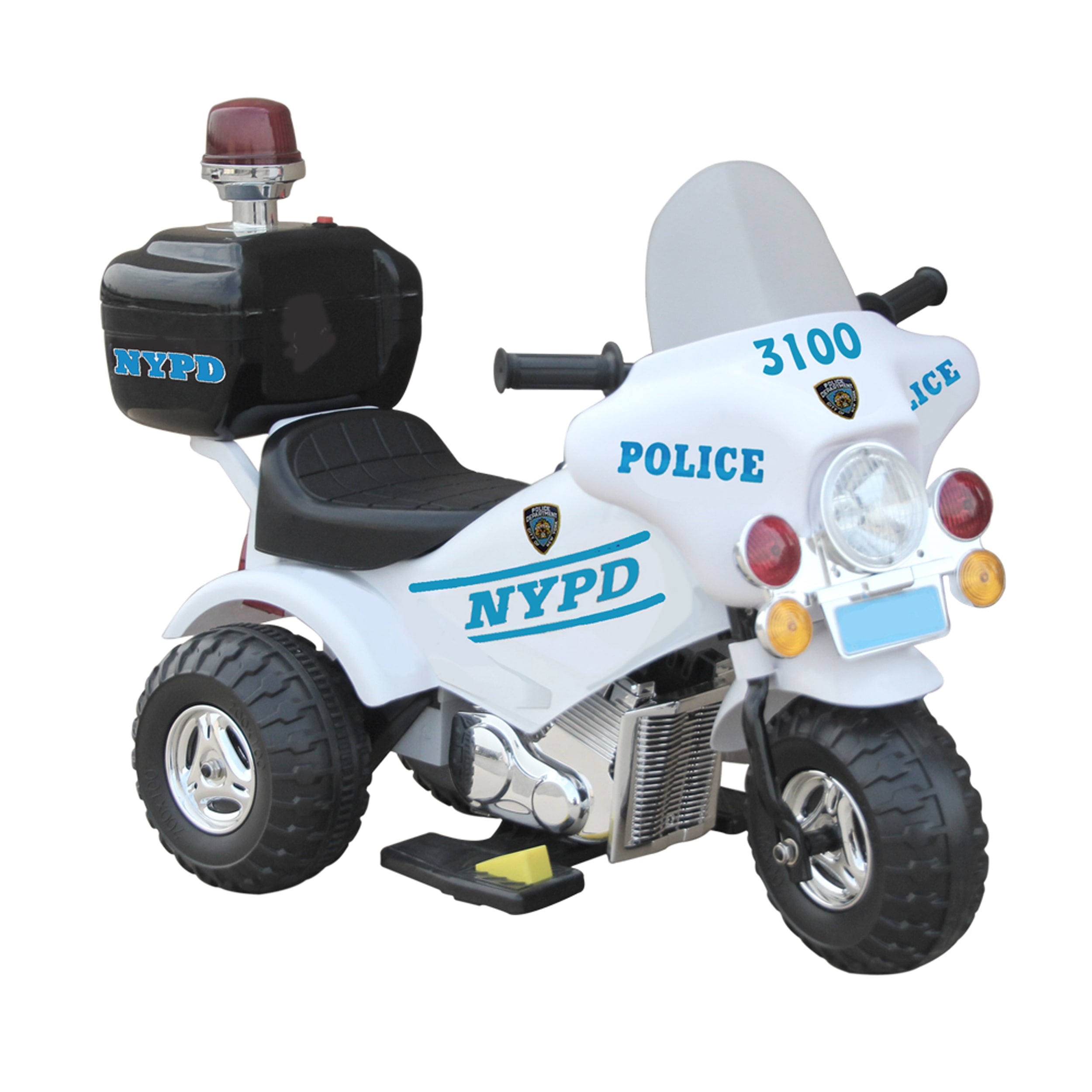 police 6v motorbike ride on