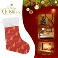 thumbnail image 7 of SKYSONIC Christmas Stocking Personalized Christmas Tree Large Candy Stocking Hanging Gift Xmas Stockings Decoration 1 PC for Family Holiday Party Ornaments Decor Fireplace, 7 of 7