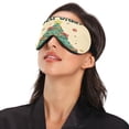 thumbnail image 3 of IAUYY Sleep Mask, Super Soft Eye Masks with Adjustable Strap, Lightweight Comfortable Blindfold,Perfect Blocks Light for Men Women A Best Wishes, 3 of 7