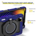 thumbnail image 3 of FJLBDE Case for Xiaomi Mi Pad 6/ Mi Pad 6 Pro 11 Inch 2023 with 360 Kickstand, Shoulder Strap Carrying Protective Cover, Navy Blue, 3 of 6