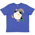 thumbnail image 3 of Inktastic Happy Christmas Penguin Youth T-Shirt, 3 of 5