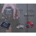 thumbnail image 3 of Handy Guitar Tool Kit Including 6pcs Allen Wrenches(1.5mm + 2.5mm + 3mm + 4mm + 1/20 inch + 1/8 inch) & 6pcs Non-slip Guitar Picks(0.46mm * 2 + 0.71mm * 2 + 0.96mm * 2) with Metal Storage Box, 3 of 7