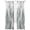 Silver, variant on Black Grey Vintage Sheer Curtains 84 Inch Length 2 Panels Set - Light Filtering Window Treatments, Retro Abstract Art Rod Pocket Semi Curtains for Living Room/Bedroom/Kitchen Décor, 104"W x 84"L