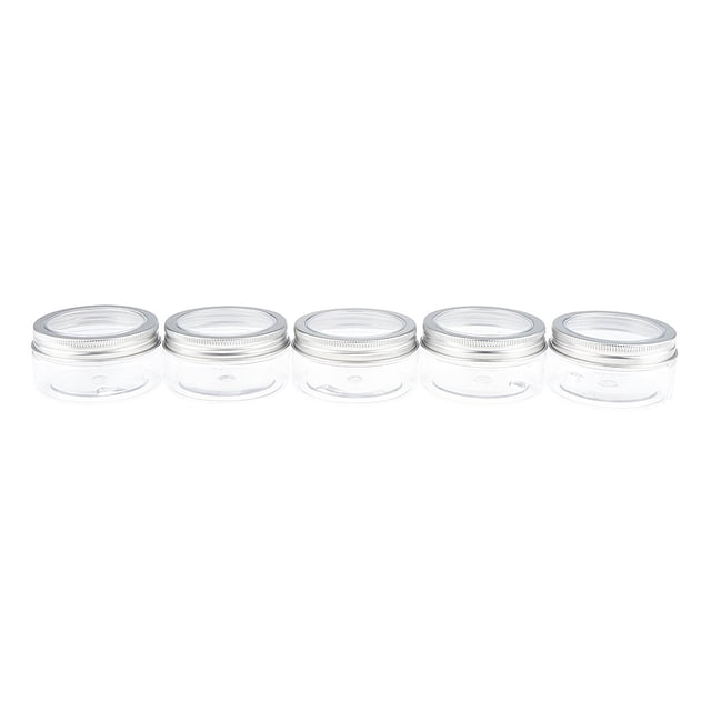 Envases vacíos 5 uds Zulema Tarro cosmético PET plástico 80ml
