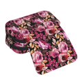 thumbnail image 4 of Sikiie Rose Flowers Print Flip Double-layer Pencil Case, All-purpose Stationery Bag for Study and Office, Zipper Design, Unisex, 4 of 7