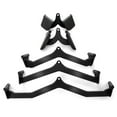 thumbnail image 1 of Gymax LAT Pulldown Attachment Set Back Strength Training Bicep Tricep Handle Grips, 1 of 10