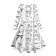 thumbnail image 5 of WEAIXIMIUNG Girls Summer Dresses Size 12/14 Kids Handmade Doodle Sketch Coloring Fundiy Hand Painted Party Dresses Dresses XL, 5 of 5