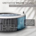 thumbnail image 6 of Intex PureSpa Plus Inflatable Bubble Jet Spa & Replacement Filters (8 Pack), 6 of 9