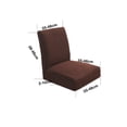 thumbnail image 5 of Funda para Silla Bar Taburete Macarena 4 Piezas Spandex Estiramiento Bajo Corto Respaldo Profunda, 5 of 5