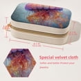 thumbnail image 5 of Jellyfish Velvet Portable Earring Organizer Box with Removable Compartment - Ideal Travel Organizer and Jewelry Box Gift, 5 of 7