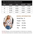 thumbnail image 5 of Cogild Sweaters for Women Halloween Sweater Black Cat Pumpkin Crew Neck Knit Pullover Long Sleeve Casual Fall Top, Brown, 5 of 10