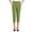 Army Green, variant on Hurxie Capri Pants for Women High Waist Stretch Women's Golf Capris for Summer with Pockets Work Casual White,XL