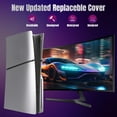 thumbnail image 2 of Replacement Panel Shell for PS5 Slim Disc Edition Gaming Console, ABS Cover Plates, Faceplate Accessories-Deep Blue, 2 of 11