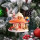 thumbnail image 4 of Decoraciones navideñas, adornos navideños, regalos de Navidad, decoración navideña colgante, decoración para el árbol de Navidad, exquisita decoración colgante acrílica para la casa, letrero colgante, 4 of 6