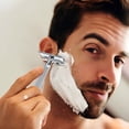 thumbnail image 3 of EXLEAF 2026 New One Blade Razor Facial Razor Zinc Alloy 1Set for Home,Travel,Salon,Gym, 3 of 7