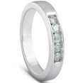 thumbnail image 3 of Pompeii 1/3ct Mens 14K White Gold Diamond Wedding Ring Band (G/H,I1), 3 of 3