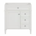thumbnail image 2 of Dasun 30'' Bathroom Vanity without Top Sink, Modern Bathroom Storage Cabinet with 2 Drawers and a Tip-out Drawer (NOT INCLUDE BASIN), White, 2 of 5