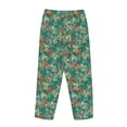 thumbnail image 3 of Lsque Autumn Maple Leaves 1 Print Women's Pajama Pants, Lounge Pant - Comfortable Home Wear,Elastic Waistband, Stylish Design-X-Large, 3 of 9