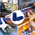 thumbnail image 4 of 50 Pcs Écrous de Fil Étanches, Connecteurs de Fil Électriques Extérieurs pour Arroseur Lumière de Paysage LED Vannes d'Irrigation Bleu, 4 of 7