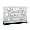 thumbnail image 1 of Perfect Cases 13UPBSB-B 13 Baseball Upright Display Case, Black, 1 of 1