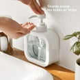 thumbnail image 3 of Soap Dispenser, Refillable Kitchen Soap Dispenser and Bathroom Soap Dispenser, Soap Dispenser with Waterproof Label, Dishwashing Liquid Dispenser, 300ML, 2 Pieces, 3 of 5