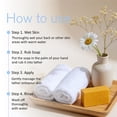 thumbnail image 6 of Healing Soap with Turmeric Vitamin C & Alphaarbutin,Natural Exfoliating Cleanser,Tumeric Soap for Smooth Skin, Natural Exfoliating Cleanser for Back, Face, Chest, Shoulders, 6 of 7