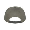 thumbnail image 2 of Yupoong Adult 5-Panel Cotton Twill Snapback Cap, 2 of 2