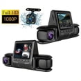 thumbnail image 3 of Cámara DVR para Automóvil Lente de 3 Cámaras Cámara DVR para Automóvil de Doble Lente 1080P HD Cámara de Tablero Grabadora de Video Monitoreo de Estacionamiento 24 Horas Dashcam, 3 of 5
