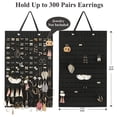 thumbnail image 3 of WINDLAND Wall Mounted Earring Display Storage Holds Up To 300 Pairs for Women Girls, 3 of 16