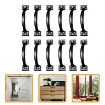 IDEANATEGRATE 12Pcs Vintage Metal Handles Corrosion Resistance for Drawer Pulls and Wardrobe Door Handle Home Renovation