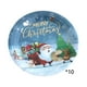 thumbnail image 2 of Juego de mesa de Navidad azul, servilletas desechables doradas, 2 of 6