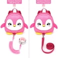 thumbnail image 4 of Mochila con arnés para niños pequeños Accmor Cute Penguin con antipérdida, 4 of 7