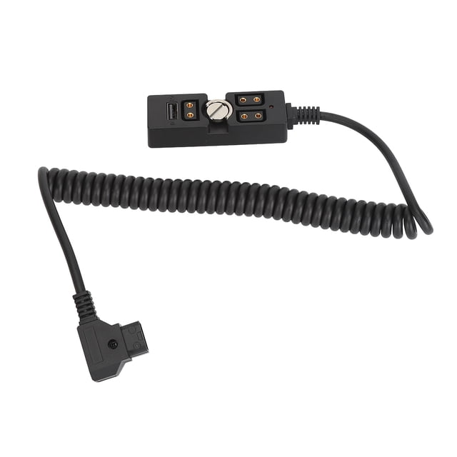 D Tap Splitter, Telescópico PU D Tap Power Hub Para Fotografía