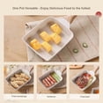 thumbnail image 2 of Japanese Tamagoyaki Pan with Wooden Handle Nonstick Rectangle Omelette Egg Roll Maker Steak Tamago Frying Pan Kitchen Cooking Tools Cookware, 2 of 7