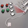 thumbnail image 2 of 4PCS Rocker Switches Toggle Switch with Waterproof Cover for Various Electrics, 2 of 8
