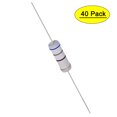 thumbnail image 1 of Uxcell 40Pcs 3W 3 Vatios Resistor de película de óxido metálico 680 Ohm ±5% Tolerancia, 1 of 7