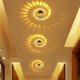 thumbnail image 4 of Aplique de pared LED 3 W Oso de Fresa Aluminio Amarillo, 4 of 5