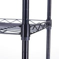 thumbnail image 6 of Ktaxon 4-Tier Storage Rack, Garage Wire Shelving Metal Shelves Storage Unit Black, 17.3"D x 11.4"W x 50.4"H, 6 of 7