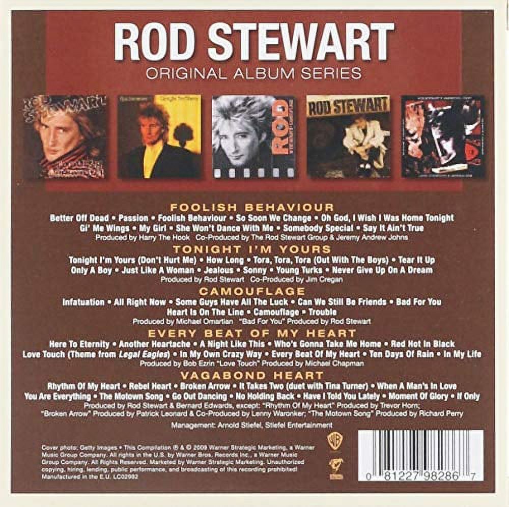 Rod Stewart - Original Album Series - Music & Performance - CD ...