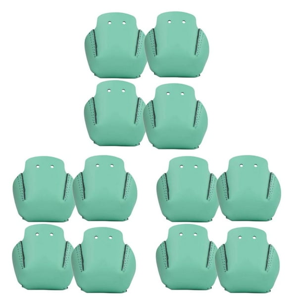 Advancent 4 piezas Skate Toe Cap Protectores de rodillos de cuero Deportes al aire libre Patinaje Protección Guardias Accesorios Niños Negro Type3 NO3