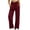 Wine, variant on hoksml Women's Wide Leg Sweatpants Elastic High Waist Loose Lounge Trousers with Pockets for Casual Daily Wear