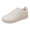 A, variant on Rokment White Platform Chunky Low Top Fashion Sneakers for Women Classic Fashionable Casual Leather Height Increasing Tennis Skate Walking Shoes D Size 8.5