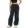 thumbnail image 4 of Cyglowse Cargo Pants Women Low Waisted Parachute Pants with Pockets Loose Baggy Hiking Pants Y2K Clothes Navy XL, 4 of 4